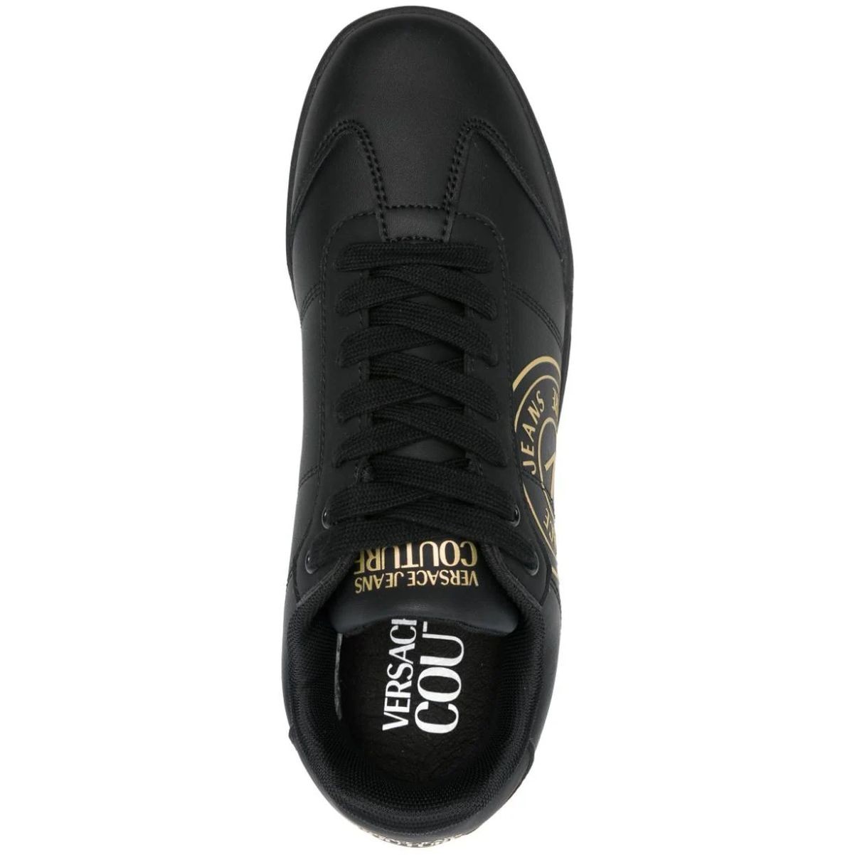 VERSACE JEANS CUTURE Sportbačiai vyrams, Juoda, Fondo Brooklyn Sneakers 4