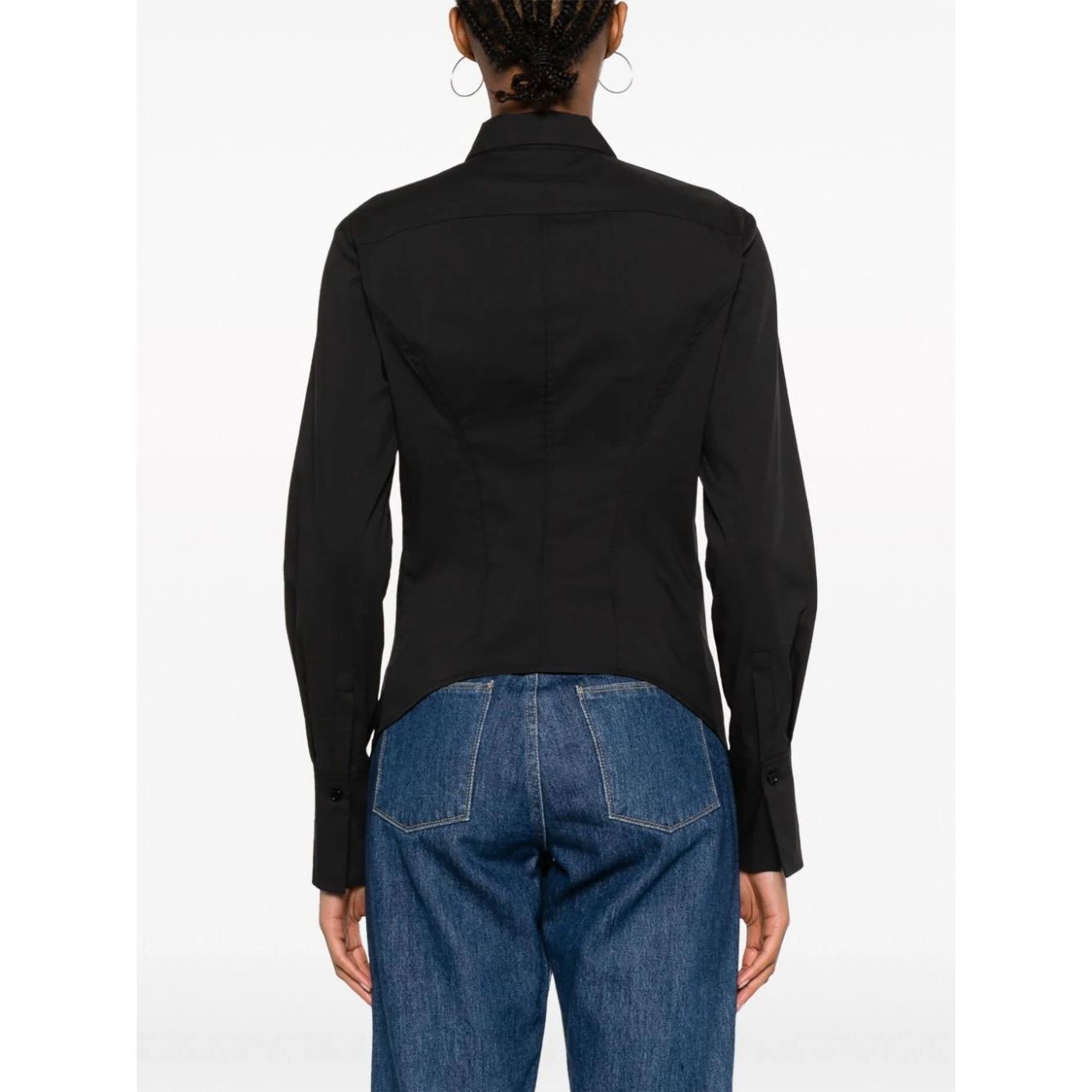 PINKO Marškiniai ilgomis rankovėmis moterims, Juoda, Dory shirt 3