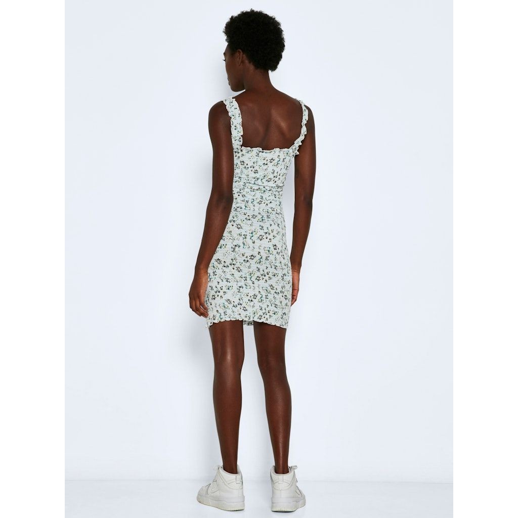 NOISY MAY Mini suknelė moterims, Mėlyna, NMLEA SMOCK STRAP SHO 2