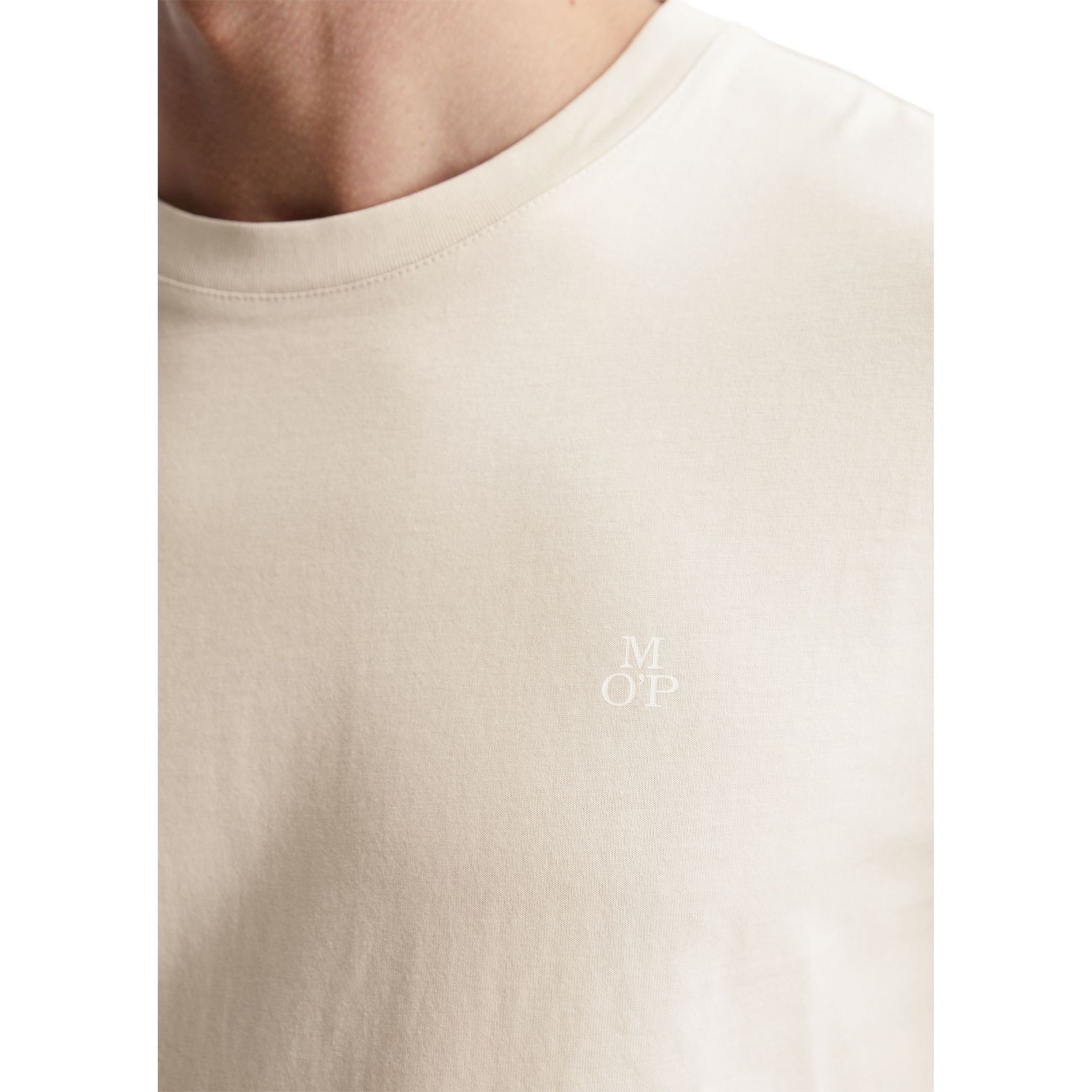 MARC O'POLO Marškinėliai trump. rankovėmis vyrams, Smėlio, Tshirts sh 520201251054 4