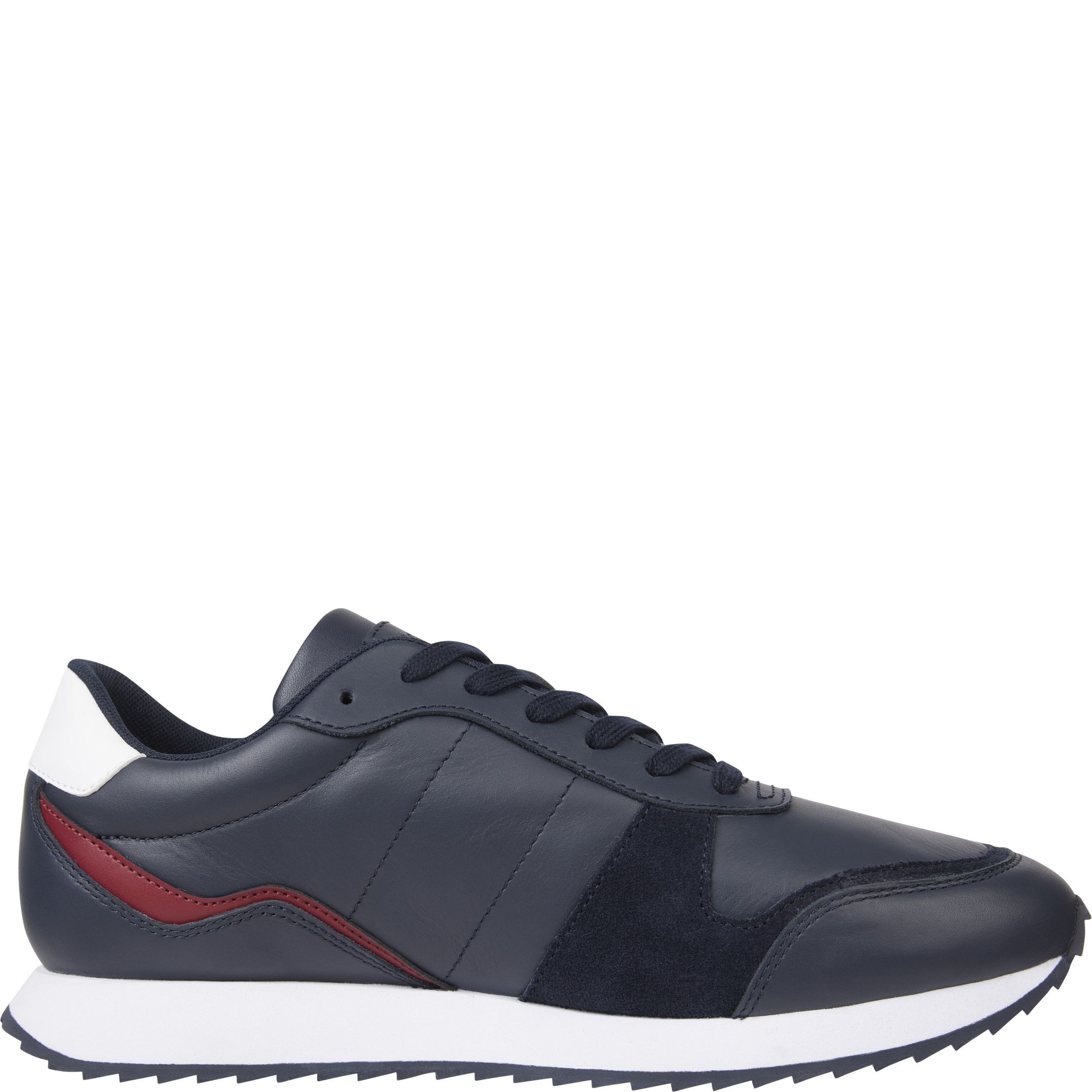 TOMMY HILFIGER Sportiniai bateliai vyrams, Mėlyna, Runner evo leather 5