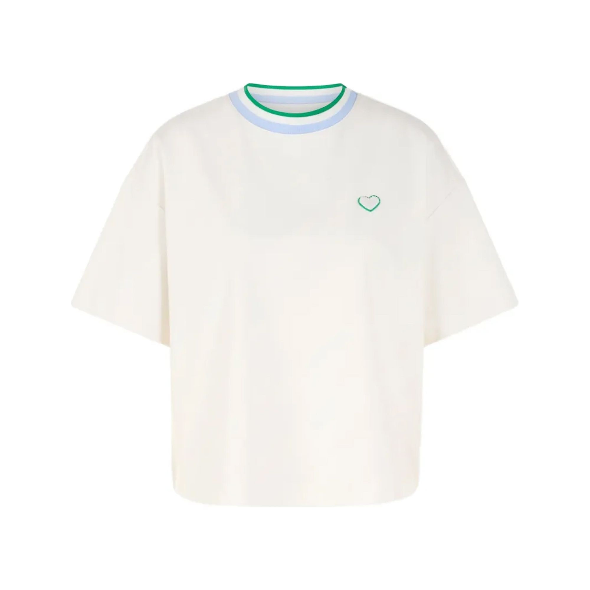 MARC CAIN Marškinėliai trump. rankovėmis moterims, Balta, T-shirt 1