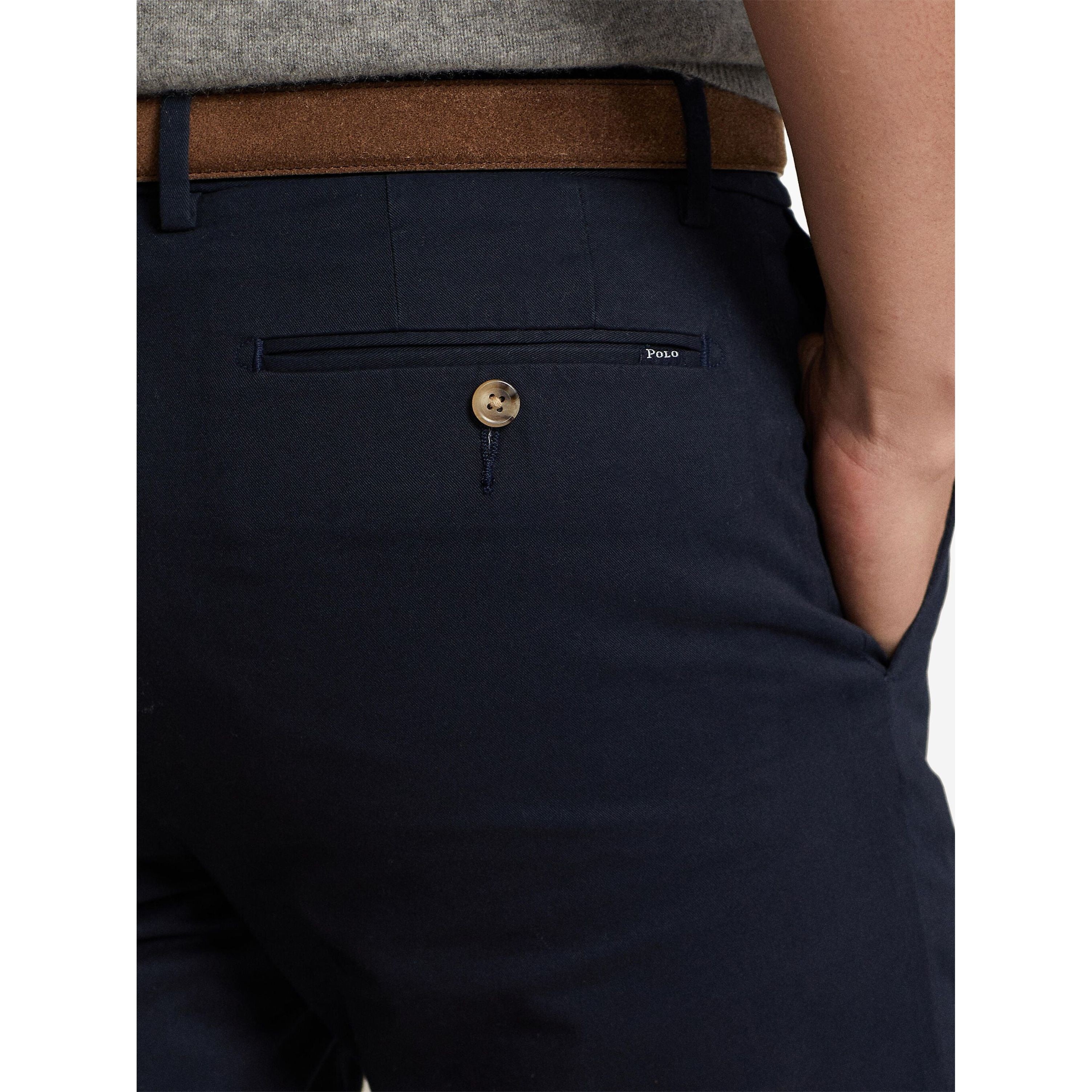 POLO RALPH LAUREN Šortai vyrams, Mėlyna, SLFHDNS-FLAT-SHORT 4