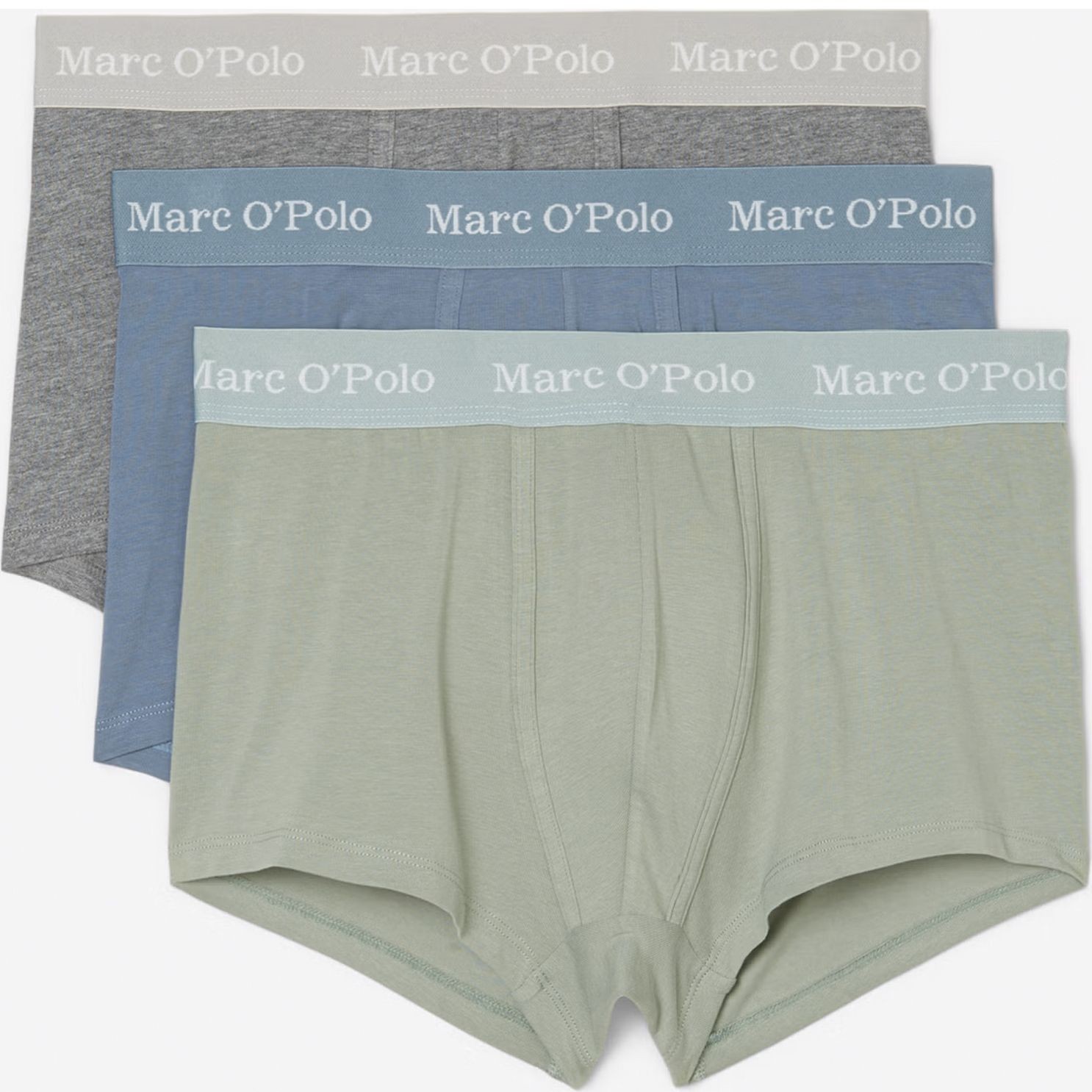 MARC O'POLO Kelnaitės vyrams, Pilka, Trunk 3P 1