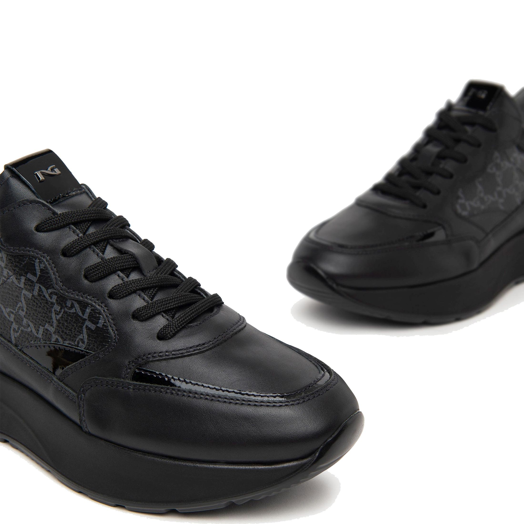 NEROGIARDINI Laisvalaikio bateliai moterims, Juoda, Guanto leisure 3