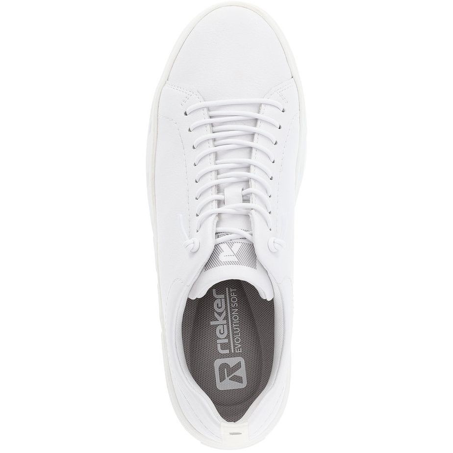 RIEKER Laisvalaikio bateliai moterims, Balta, LEISURE 6