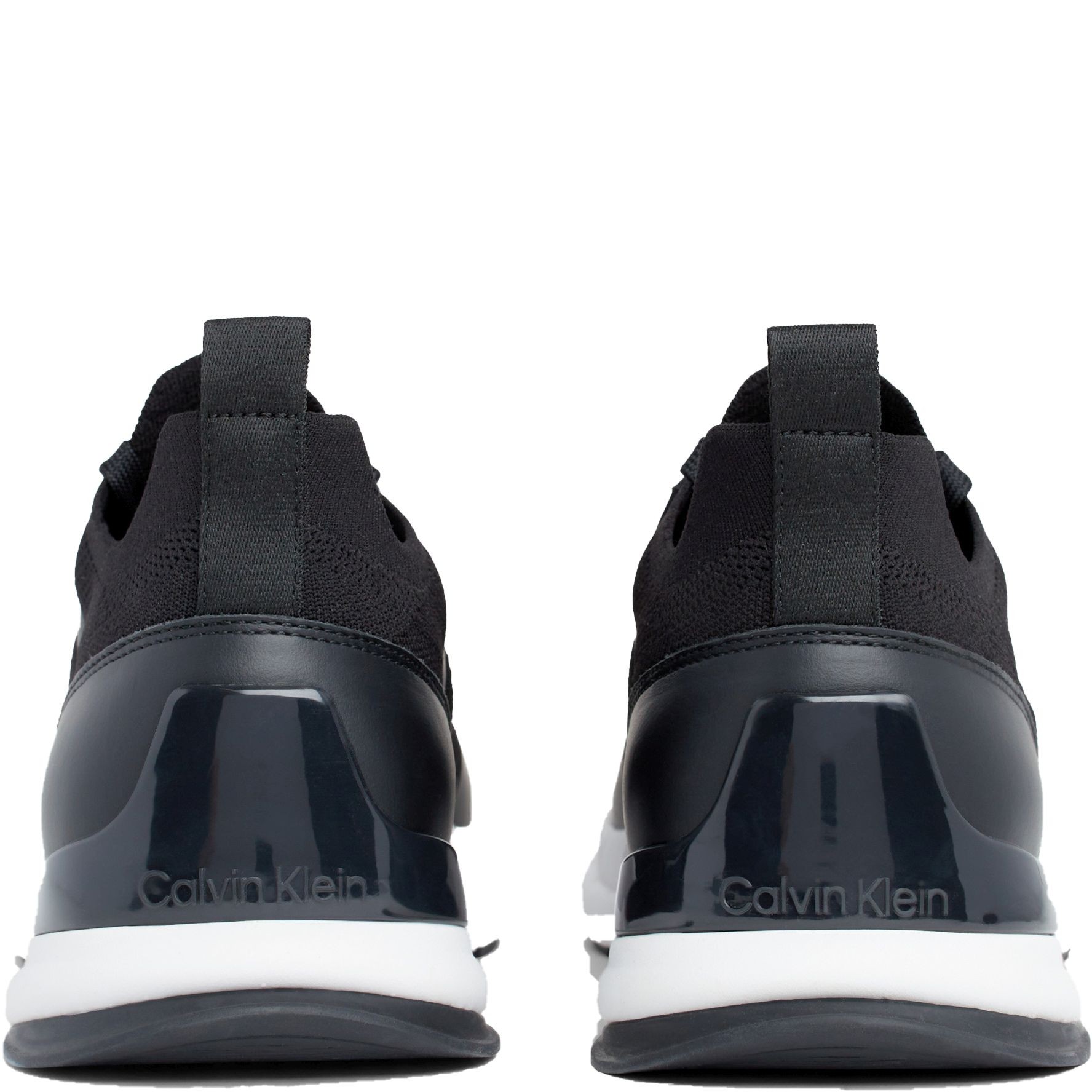 CALVIN KLEIN Laisvalaikio bateliai vyrams, Juoda, Low top lace up mix leisure 3