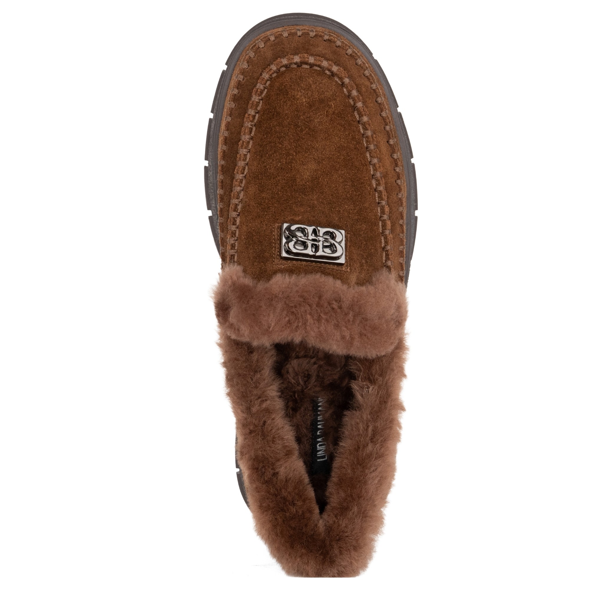 LINDA BAUMANN Loaferiai moterims, Ruda, Loafers 4