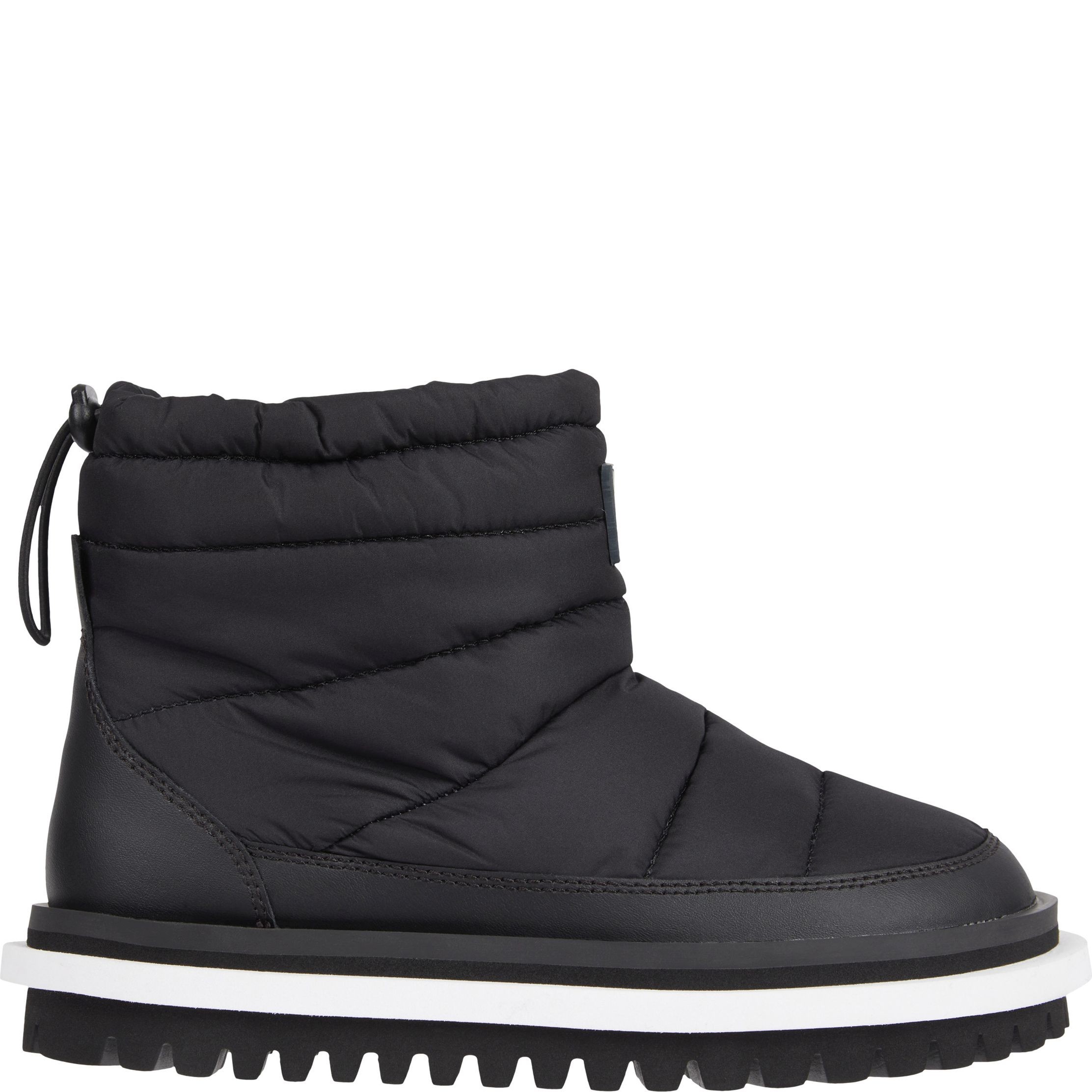 TOMMY JEANS Aulinukai moterims, Juoda, Padded flat boot 2