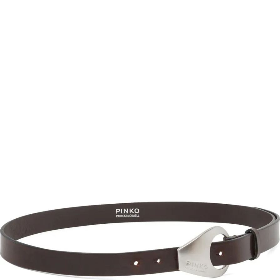 PINKO Apyrankė moterims, Ruda, Derby belt bracelets 2
