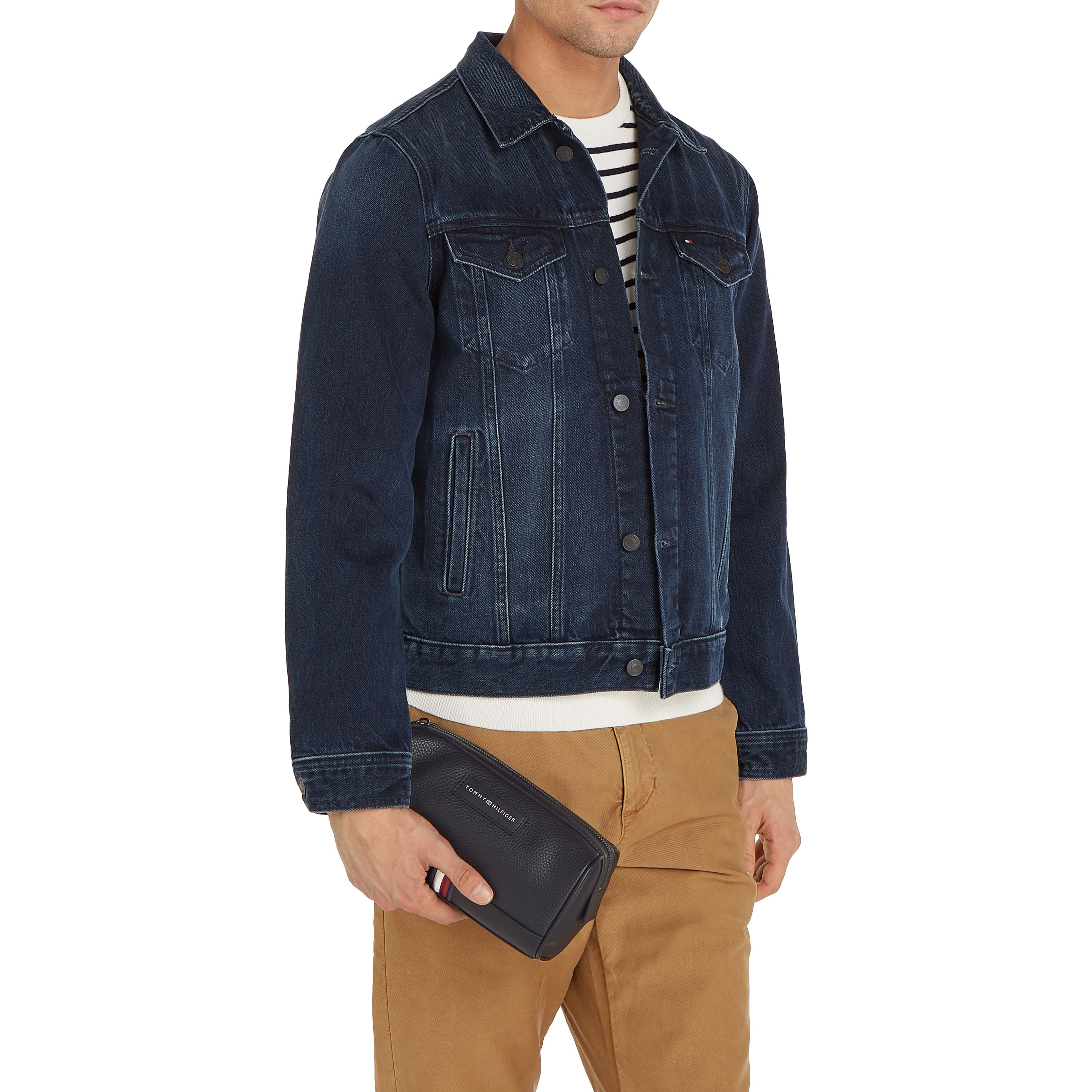 TOMMY HILFIGER Kosmetinė vyrams, Juoda, Business washbag 3