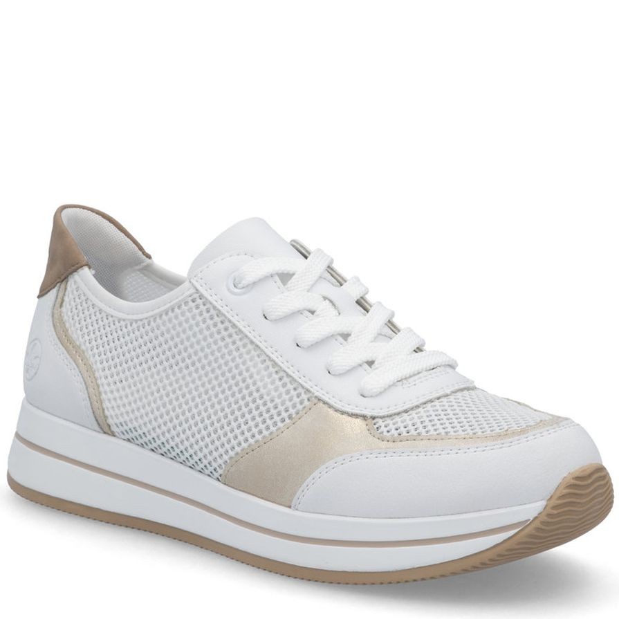 RIEKER Laisvalaikio bateliai moterims, Balta, Sneakers 1