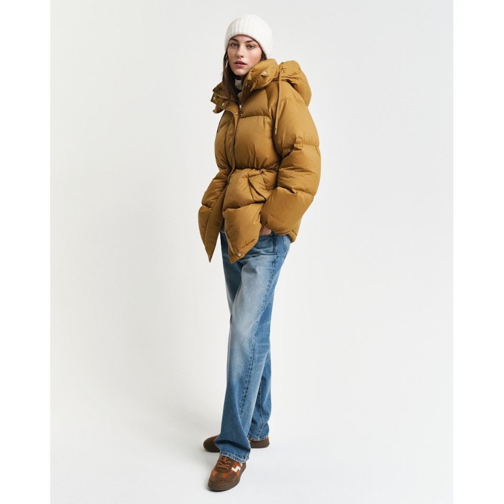 GANT Striukė moterims, Ruda, Mid length down jacket 5