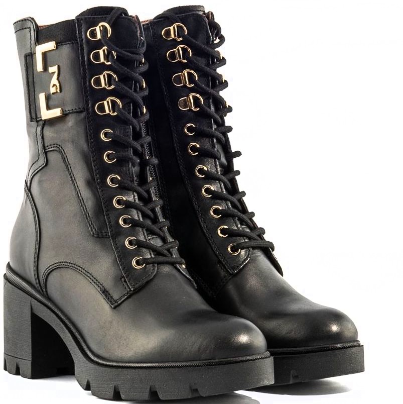 NEROGIARDINI Aulinukai moterims, Juoda, AURORA Booties 1