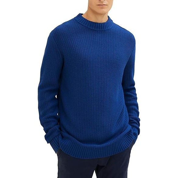 TOM TAILOR Megztinis vyrams, Mėlyna, Megztiniai 2