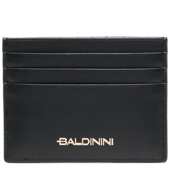 BALDININI Telefono, plančetės dėklas moterims, Juoda, Card case croco wallet 813 2