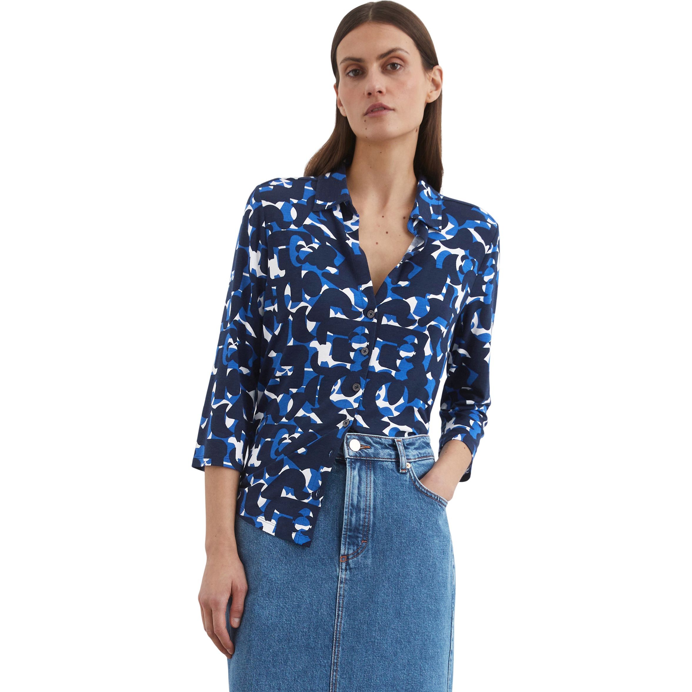 MARC O'POLO Marškiniai ilgomis rankovėmis moterims, Marga, Shirts lon 502226452401 2