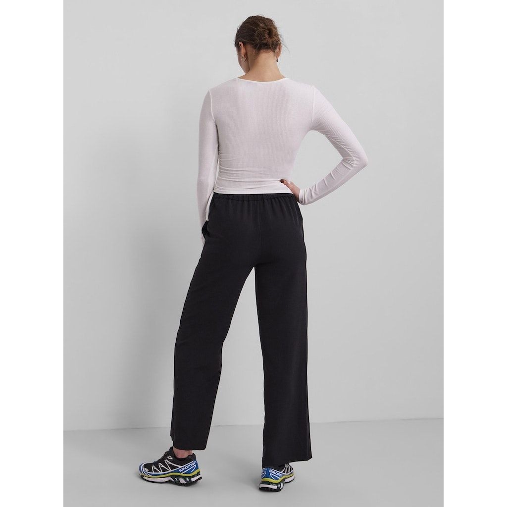 PIECES Midi suknelė moterims, Balta, PCHAZEL LS CROP TOP B 4