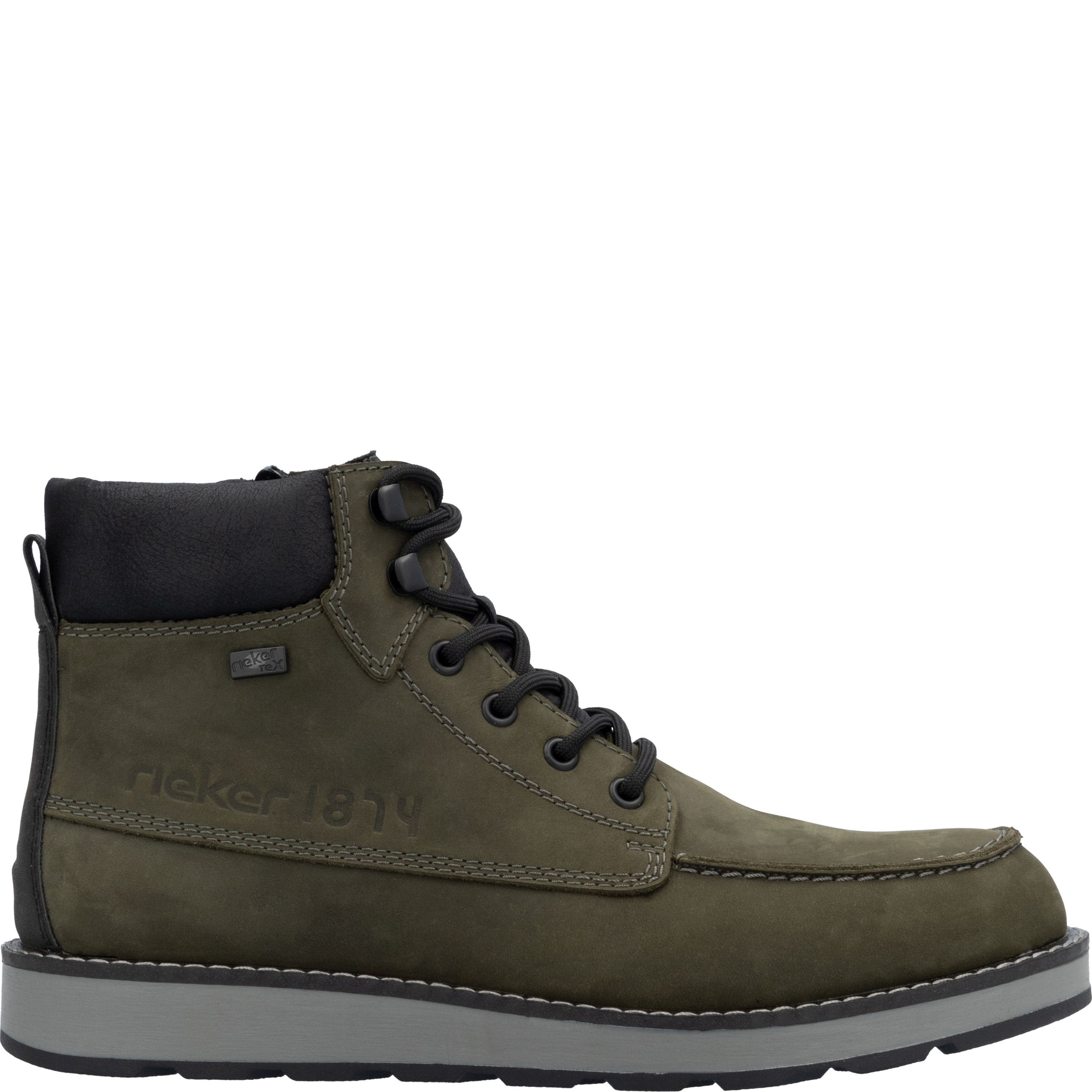 RIEKER Aulinukai vyrams, Žalia, Men's boots 7