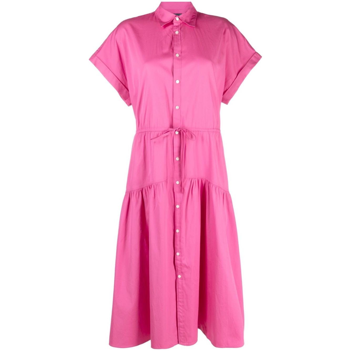 POLO RALPH LAUREN Midi suknelė moterims, Rožinė, Canna day dress