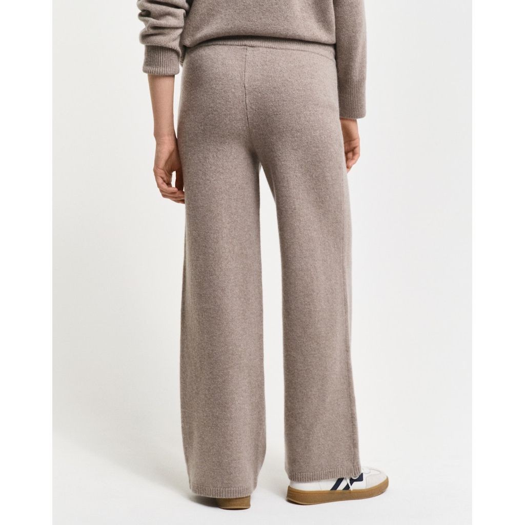 GANT Megztos kelnės moterims, Pilka, Wool knitted pants 3