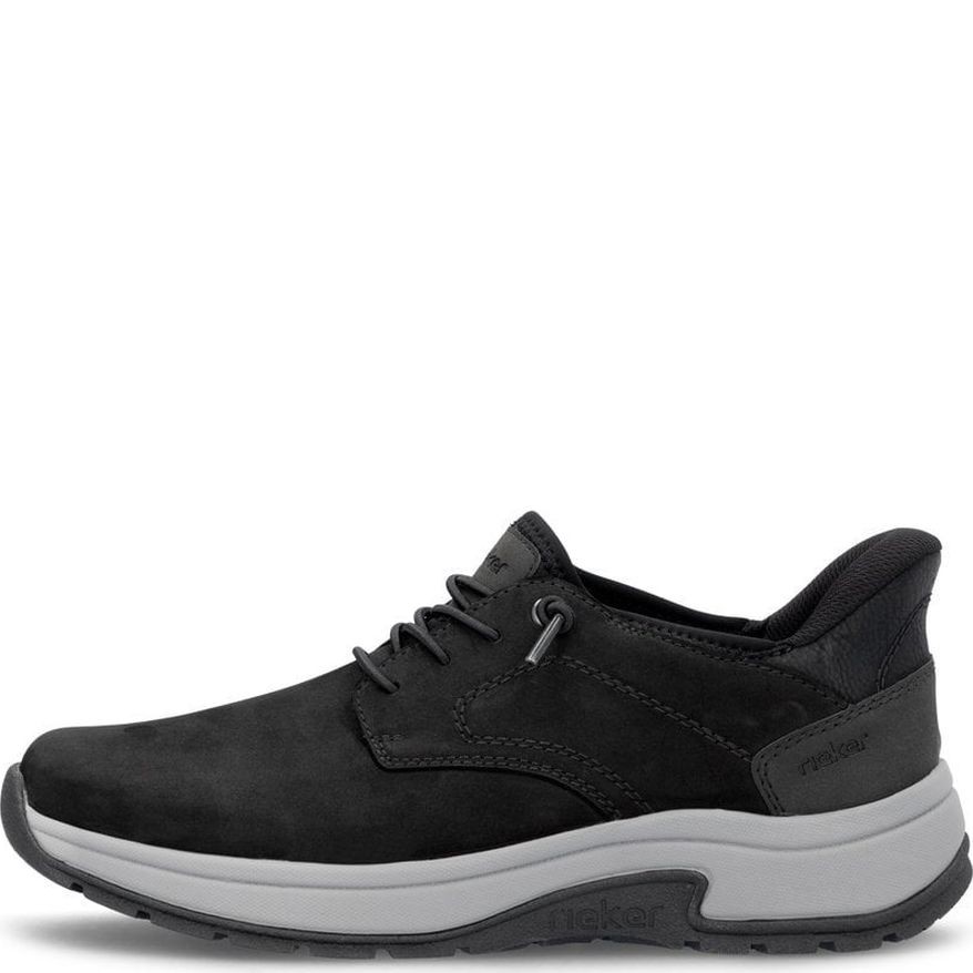 RIEKER Laisvalaikio bateliai vyrams, Juoda, Men's shoes 6