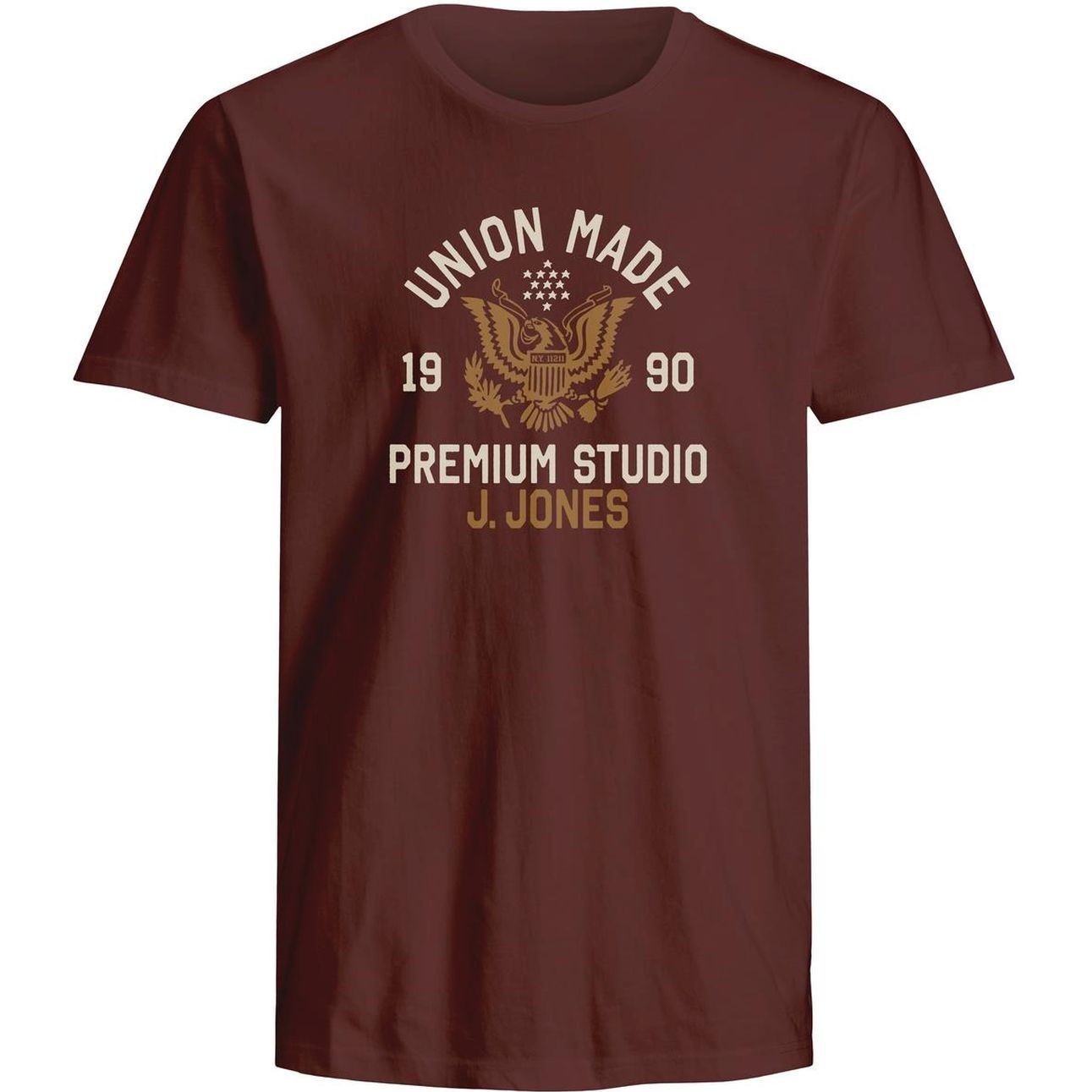 JACK & JONES Marškinėliai vyrams, Vyšninė, Star tee