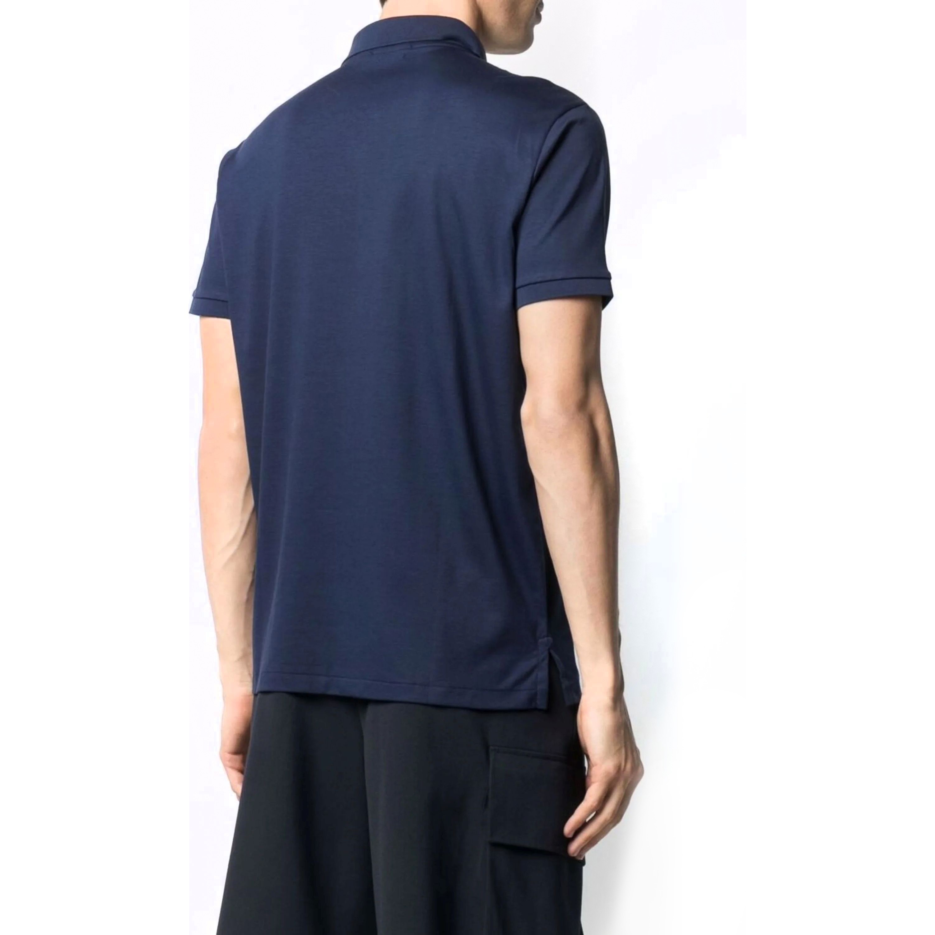 POLO RALPH LAUREN Polo marškiniai trumpos rank. vyrams, Mėlyna, Short sleeve knit 3