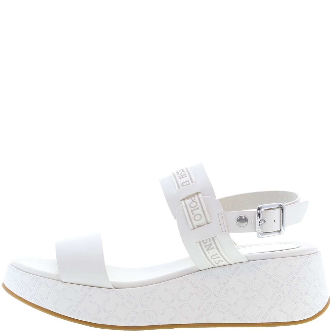 U.S.POLO Basutės moterims, Balta, SANDALS 7