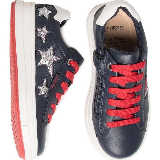 GEOX Bateliai - mergaitėms, Mėlyna, J REBECCA GIRL 4