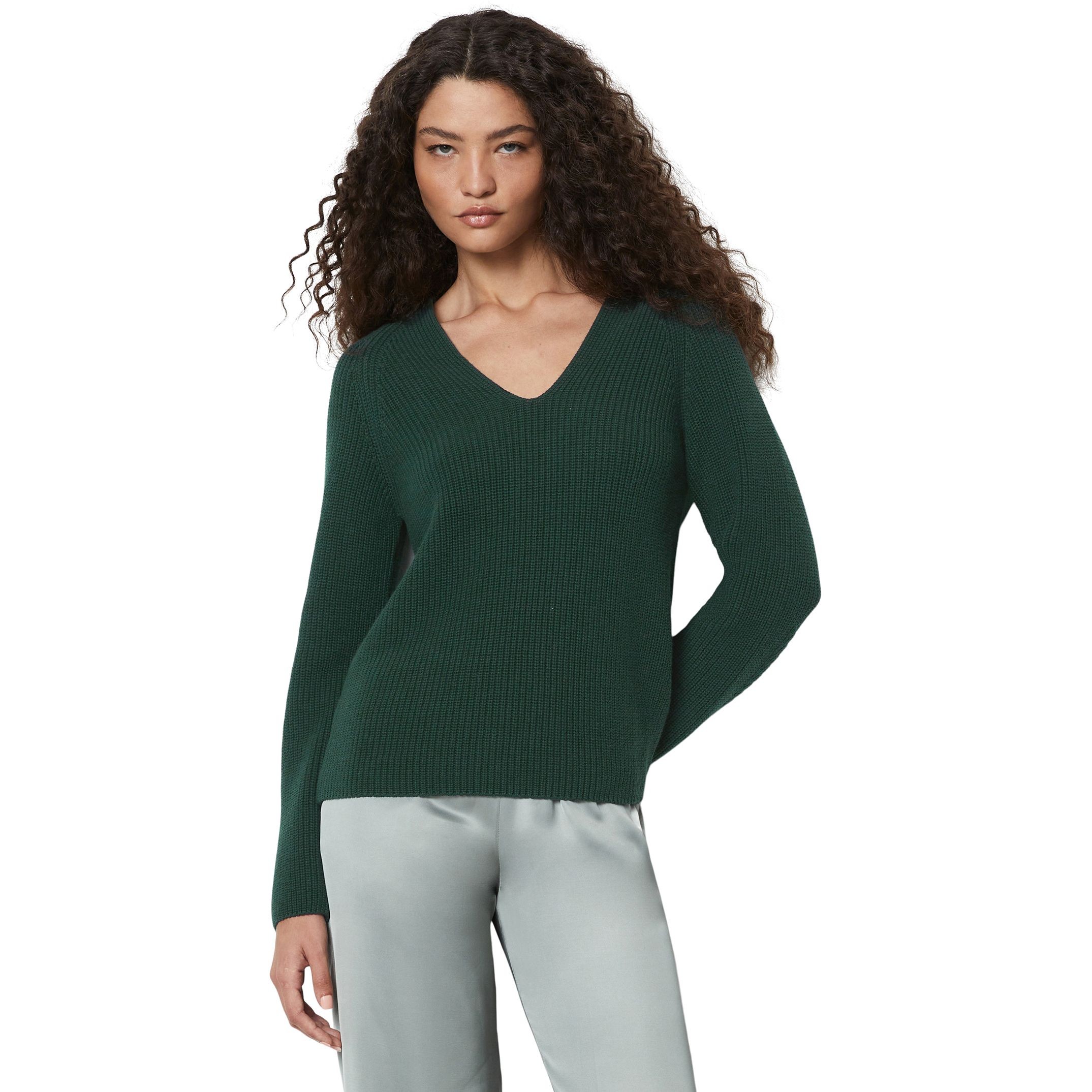 MARC O'POLO Megztinis moterims, Žalia 2