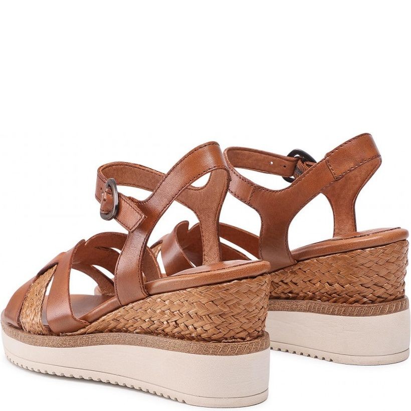 TAMARIS Basutės moterims, Ruda, SANDALS 3