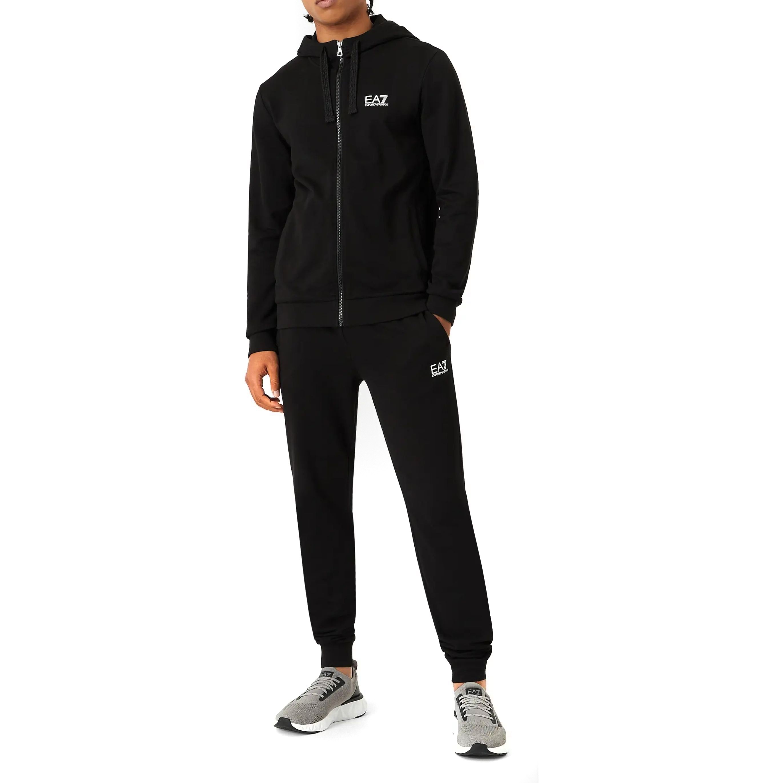 EA7 Sportinis kostiumas vyrams, Juoda, TRACKSUIT 2