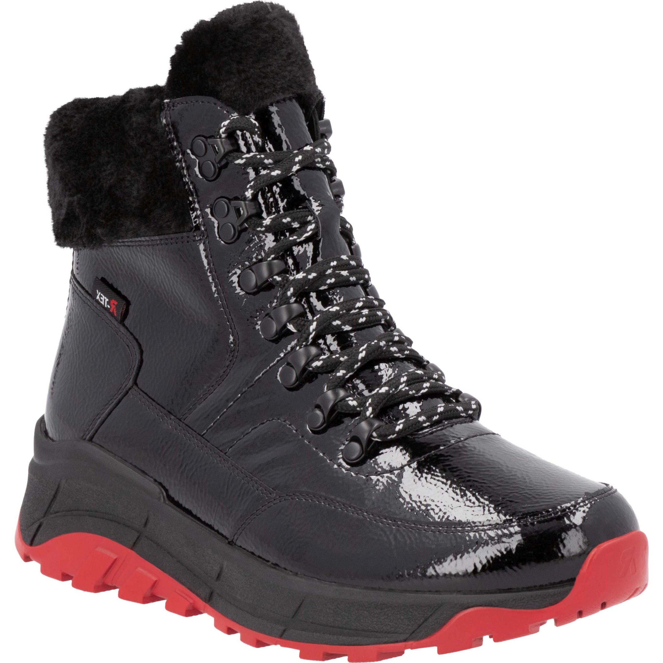 RIEKER EVOLUTION Aulinukai moterims, Juoda, Ladies mid height boots 1