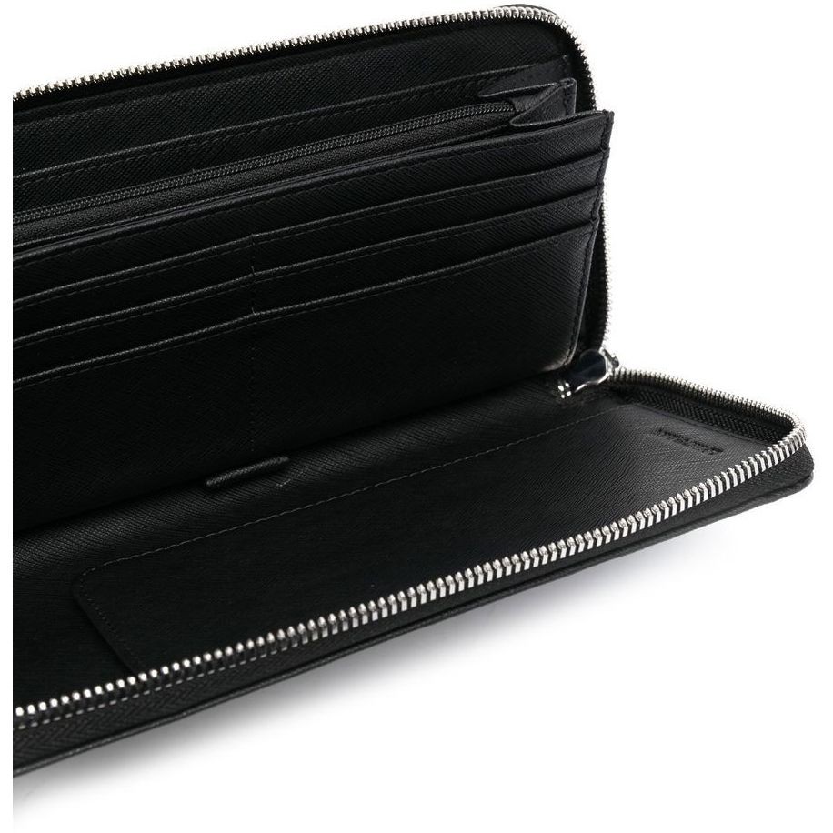 EMPORIO ARMANI Piniginė vyrams, Juoda, Wallet 3