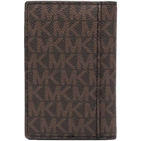 MICHAEL KORS Piniginė vyrams, Ruda, Folding card case 2