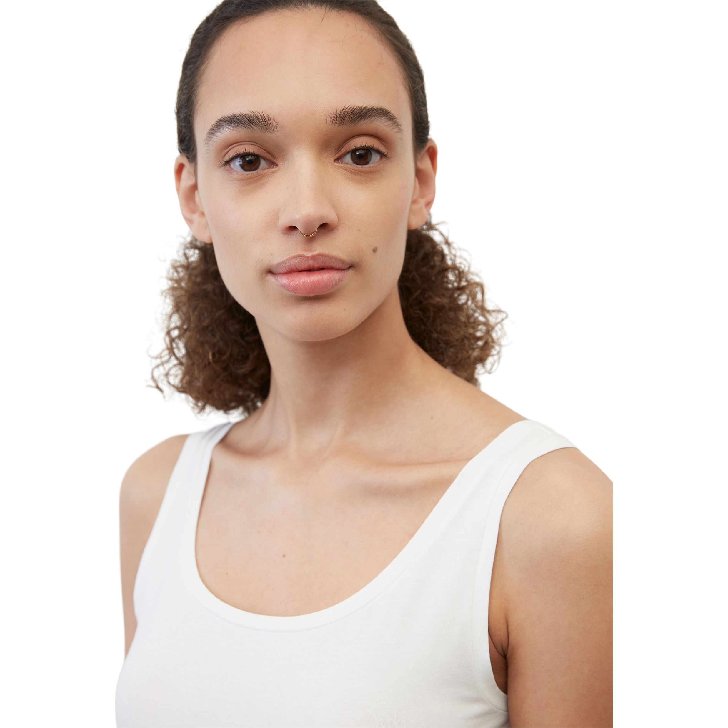 MARC O'POLO Marškinėliai moterims, Balta 4