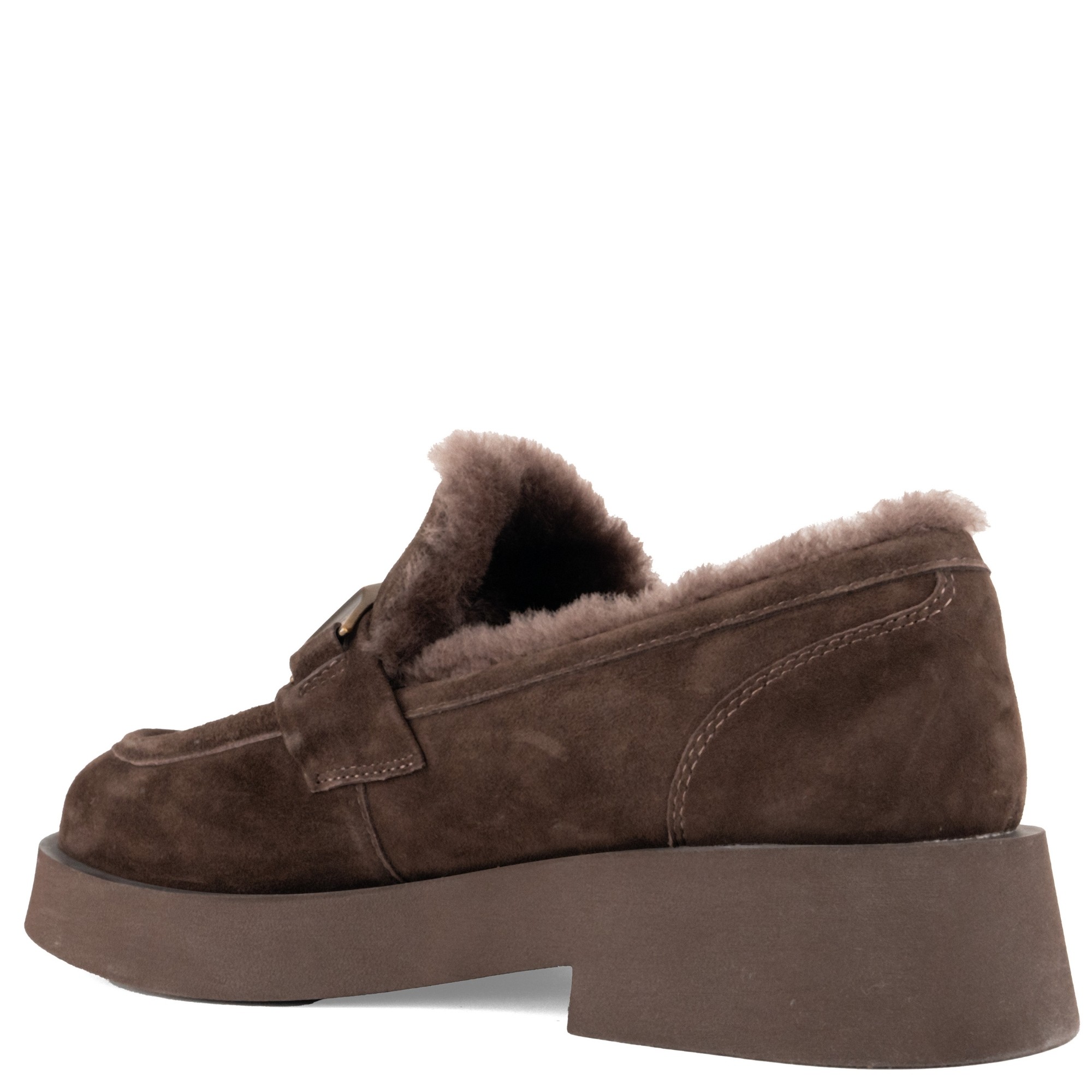 SERGIO MORETTI Loaferiai moterims, Ruda, Loafers 3