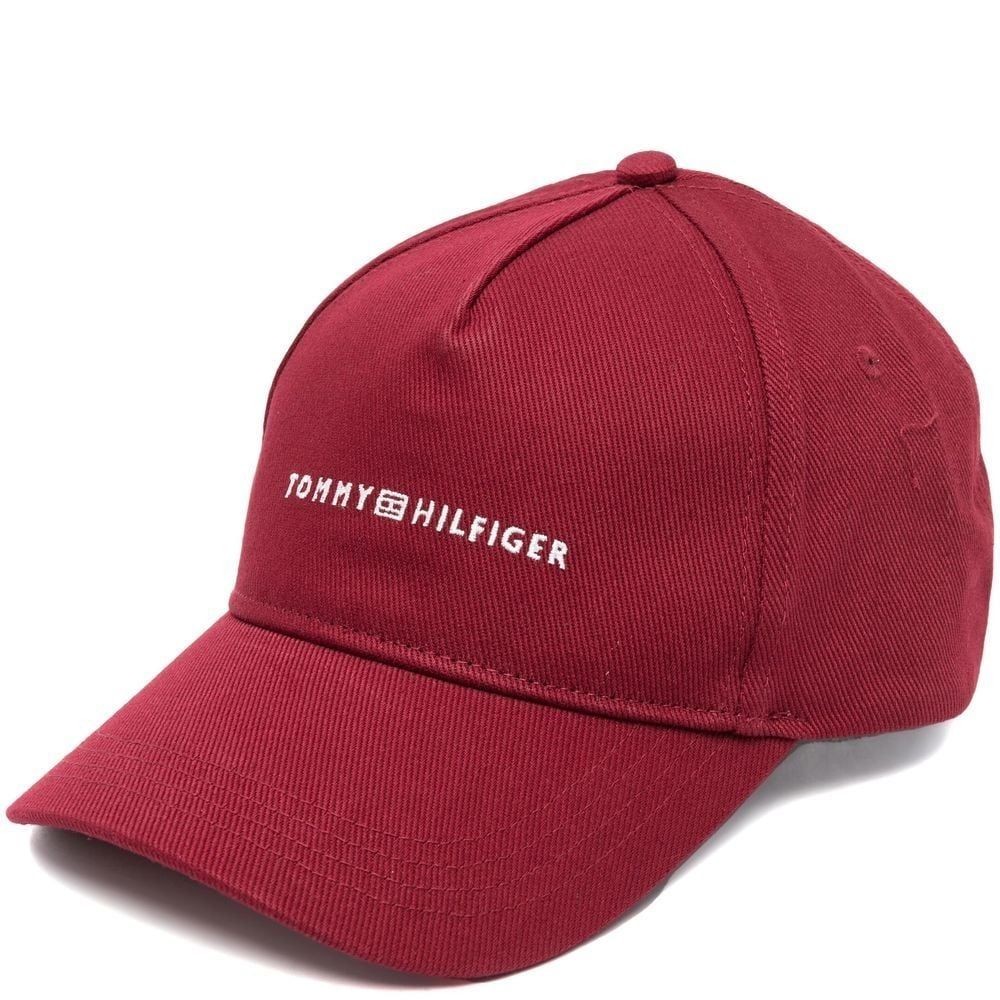 TOMMY HILFIGER Kepurė vyrams, Raudona, TH HORIZON CAP 1