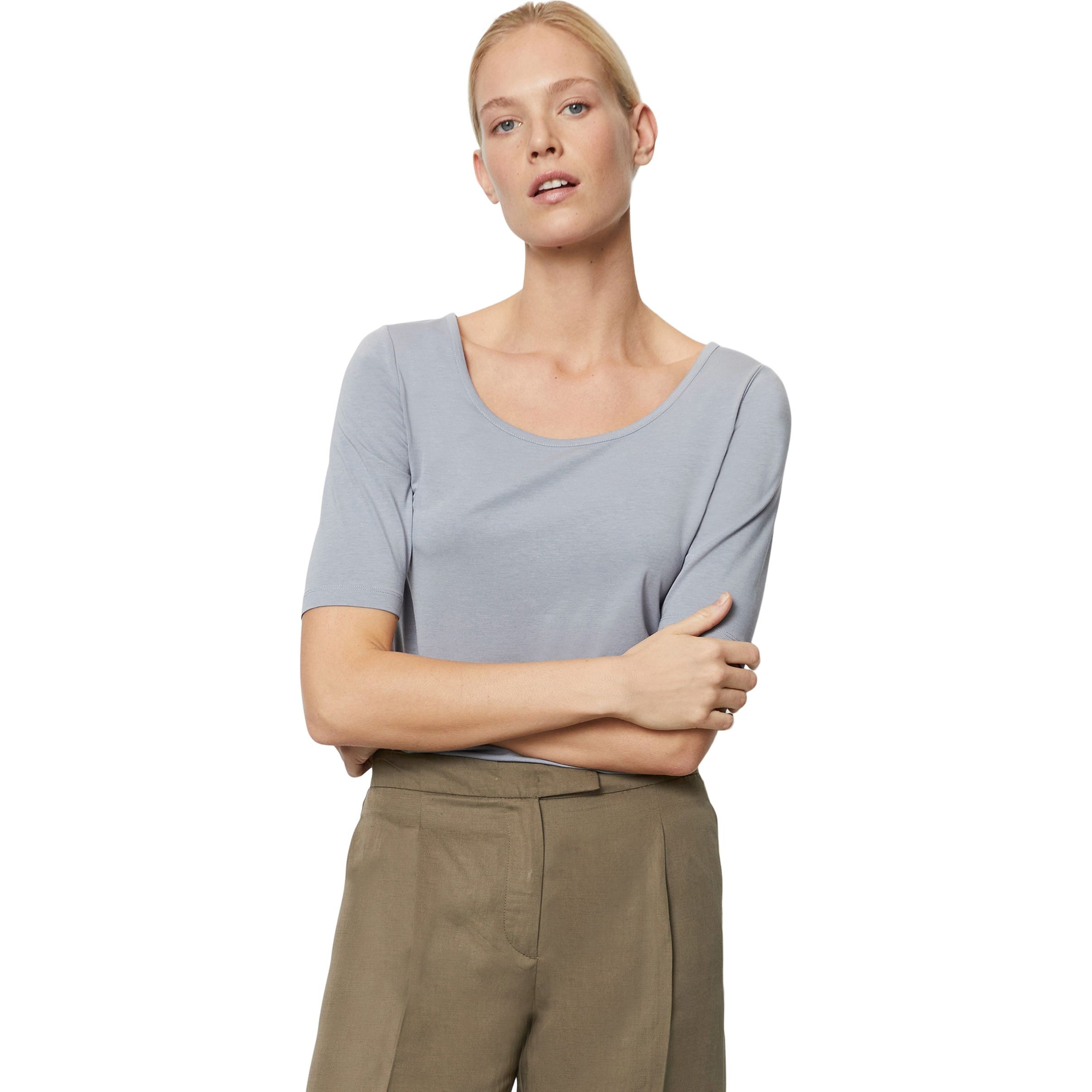 MARC O'POLO Marškinėliai moterims, Mėlyna 2