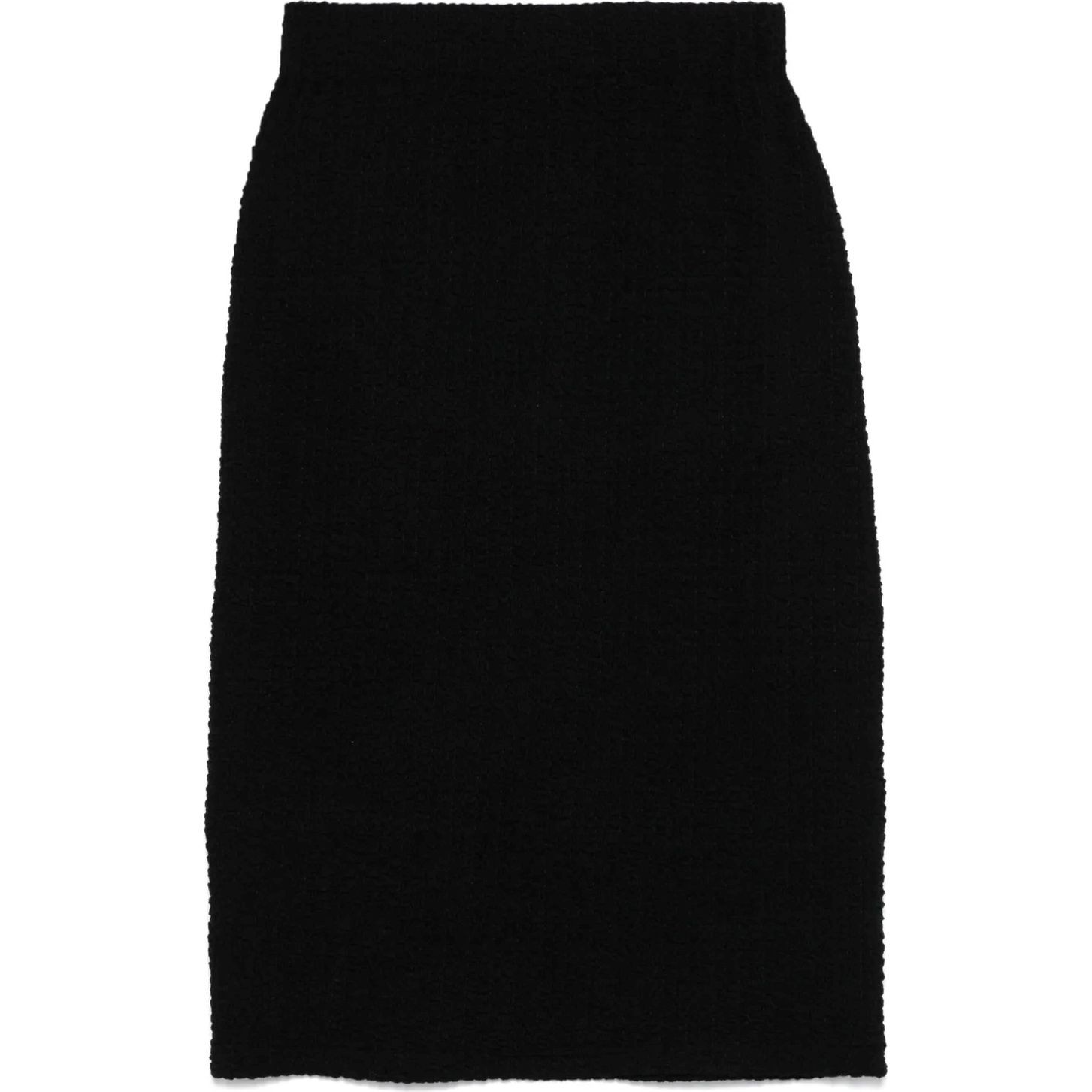 VINCE Midi sijonas moterims, Juoda, Un-lined smocked skirt