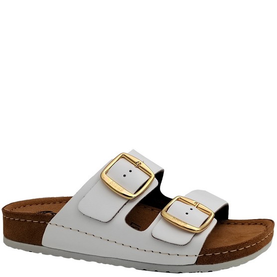 MUBB Šlepetės moterims, Balta, Nana