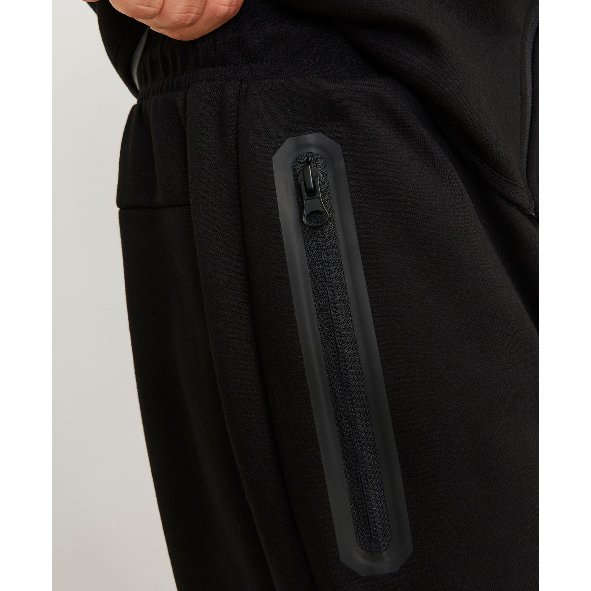 JACK & JONES Laisvalaikio kelnės vyrams, Juoda, Twill fusion 4