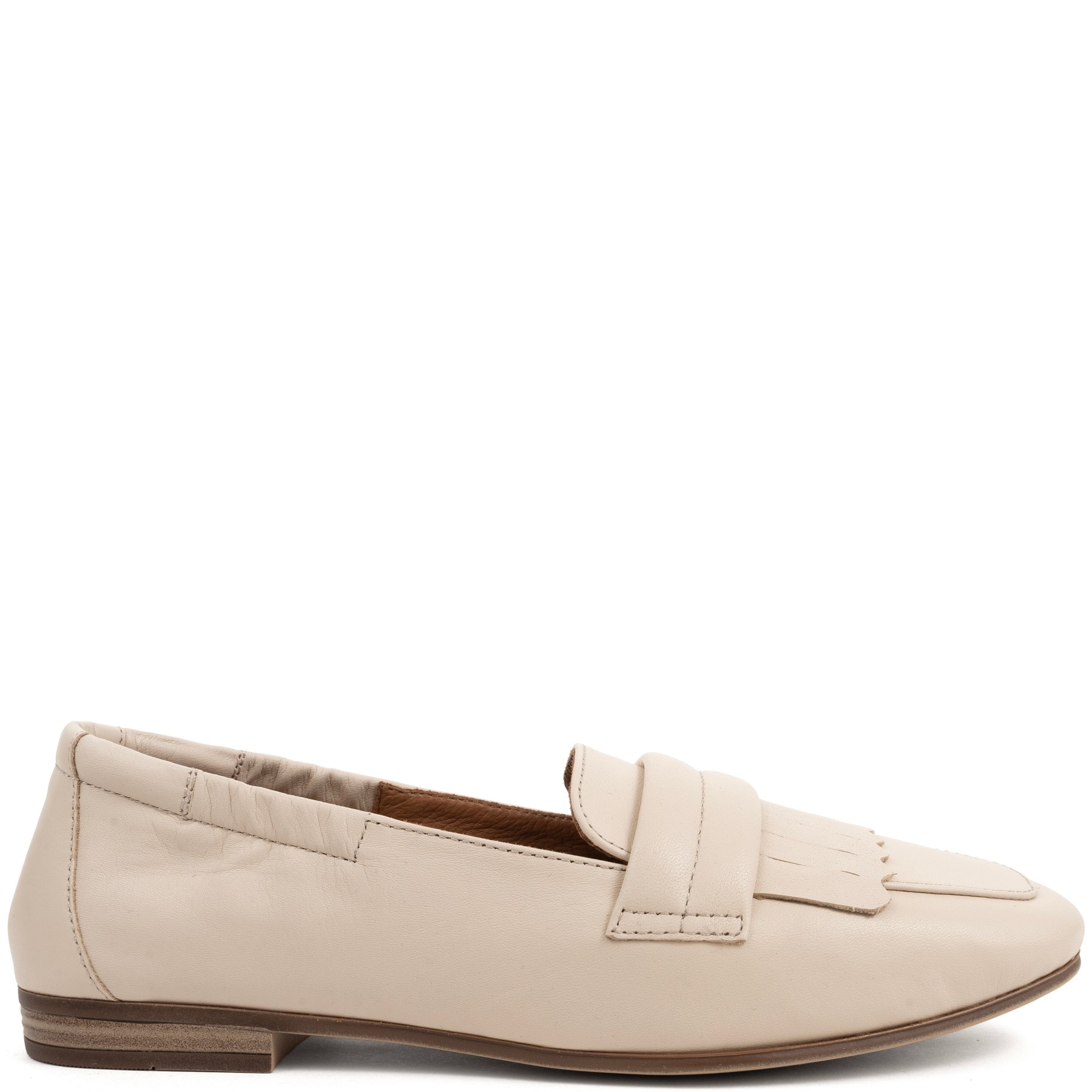 SERGIO MORETTI Mokasinai moterims, Smėlio, Shoes 2