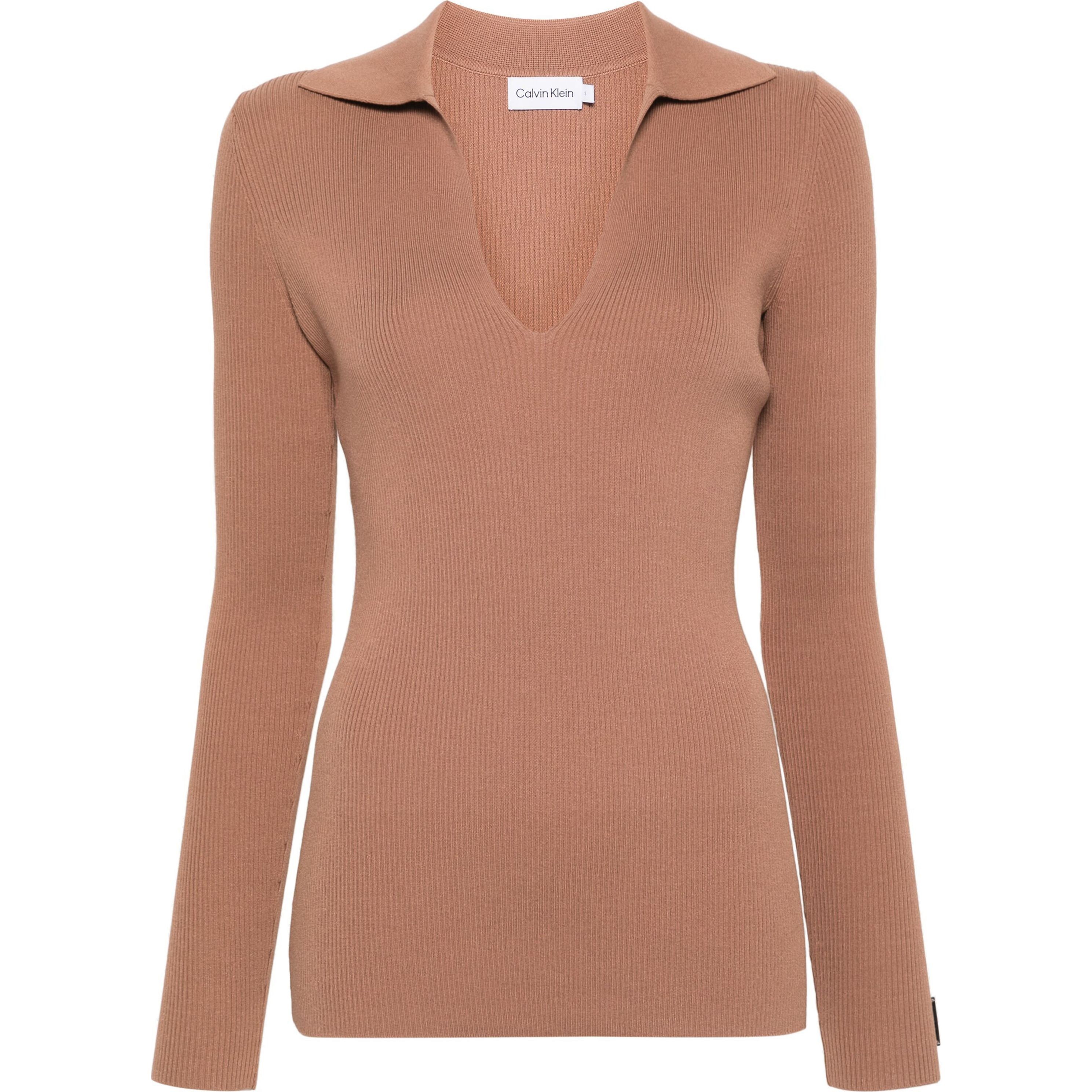 CALVIN KLEIN Megztinis moterims, Pilka, Pullover sweater 1