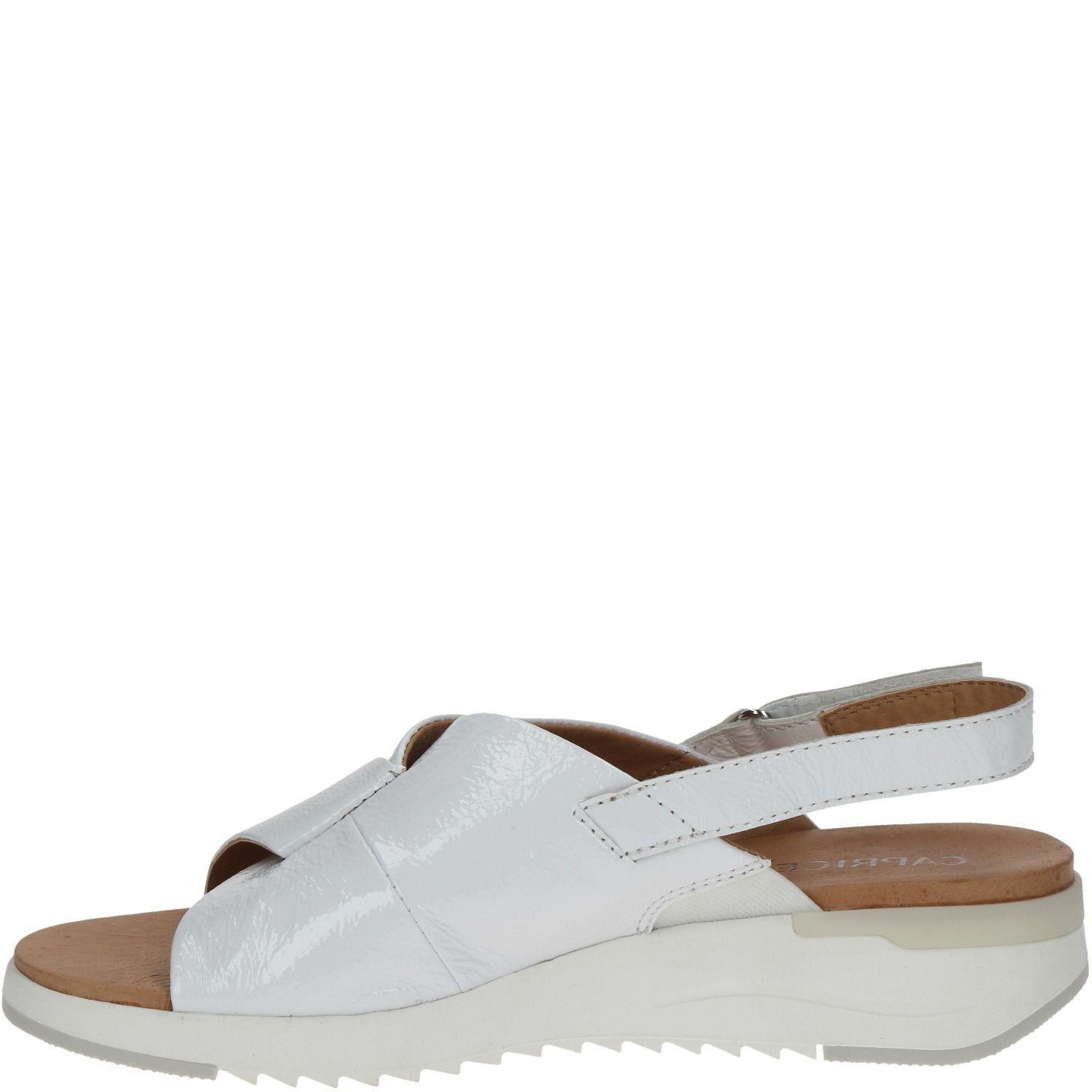 CAPRICE Basutės moterims, Balta, Sandals 3