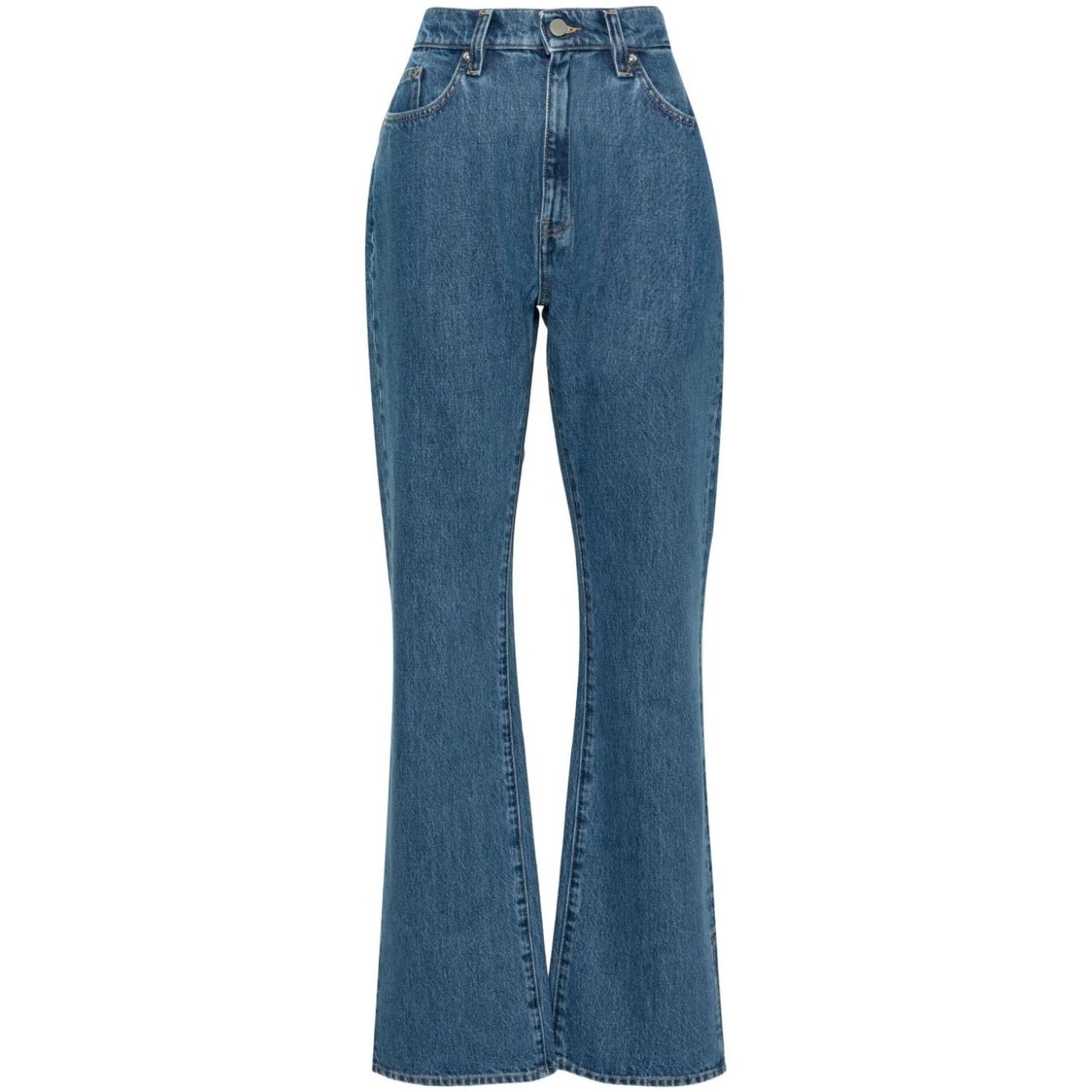 AXEL ARIGATO Tiesūs džinsai moterims, Mėlyna, Ryder flared jeans solid 1