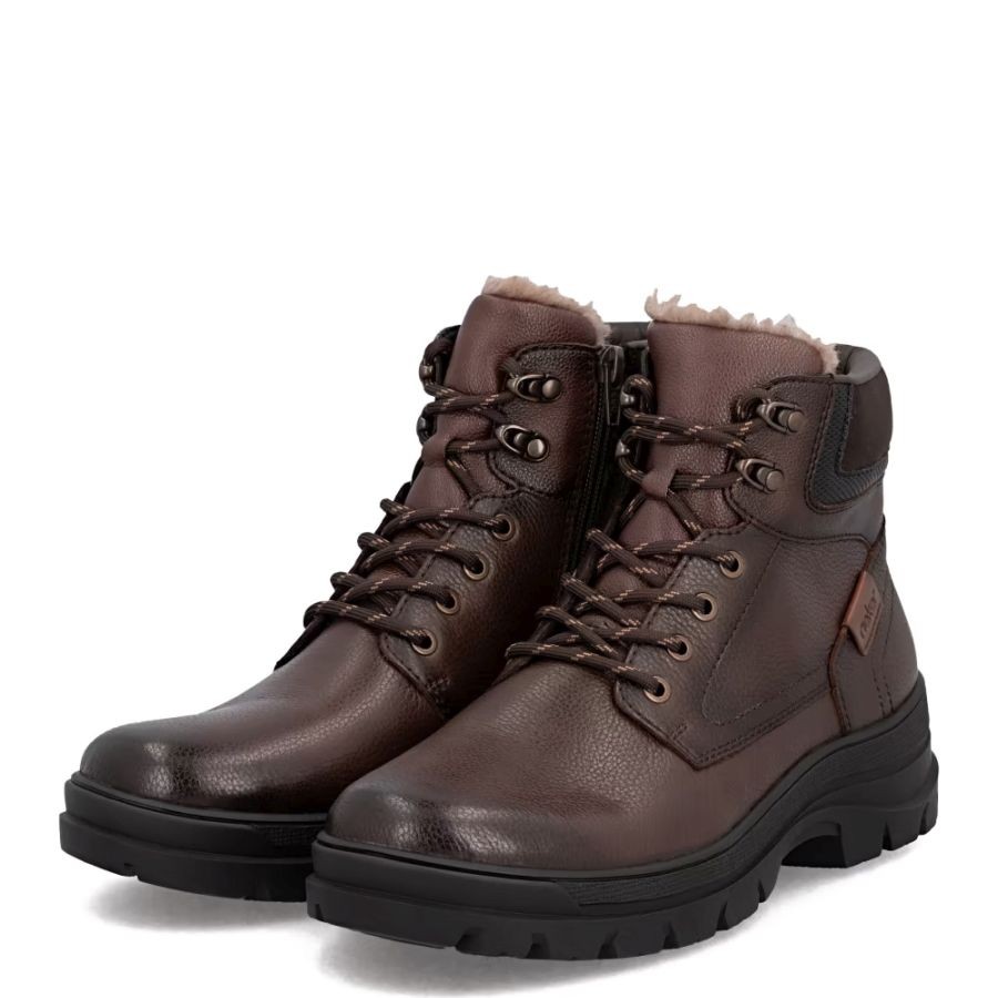 RIEKER Aulinukai vyrams, Ruda, Booties 4