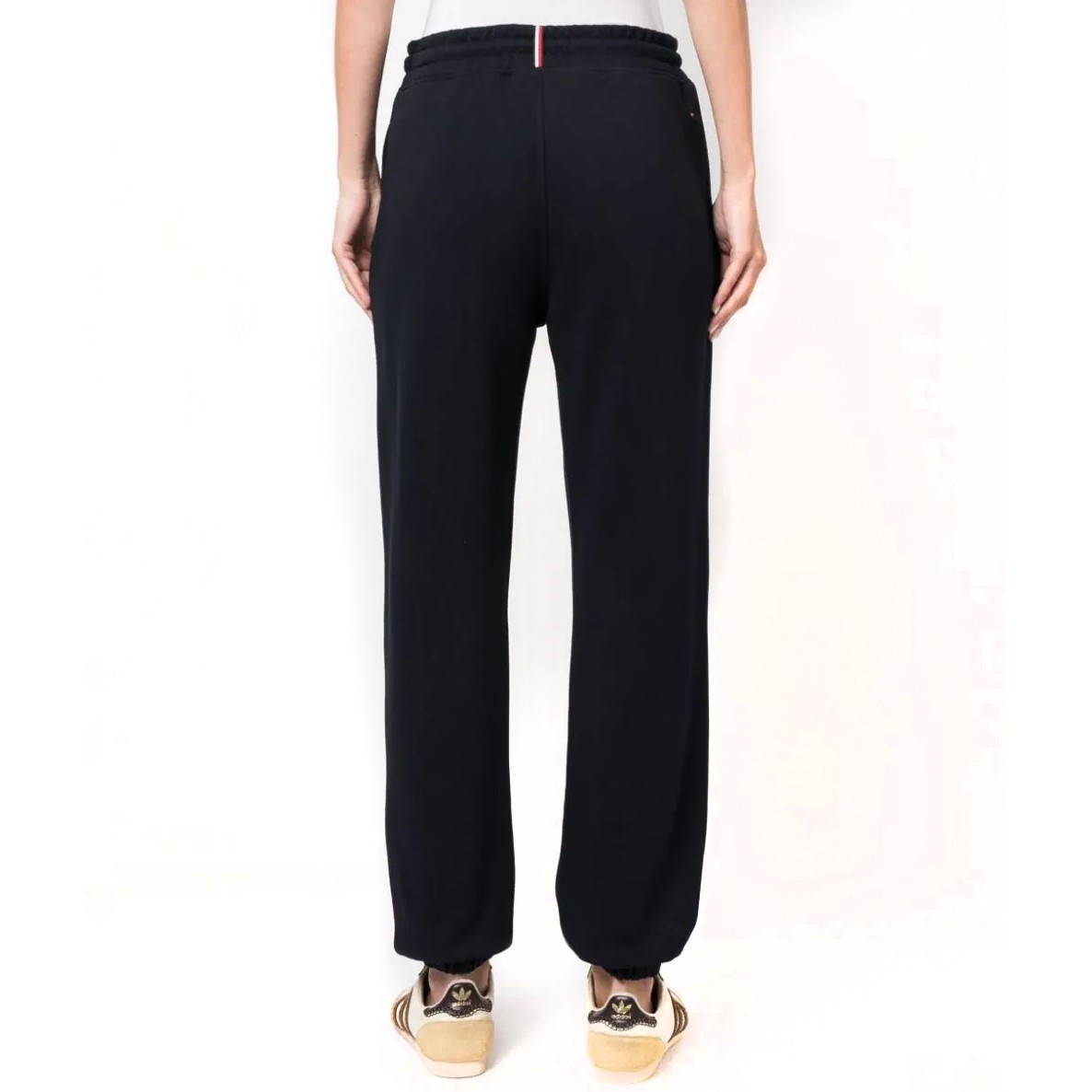 TOMMY HILFIGER Sportinės kelnės moterims, Mėlyna, Tapered imd th ny sweatpants 3