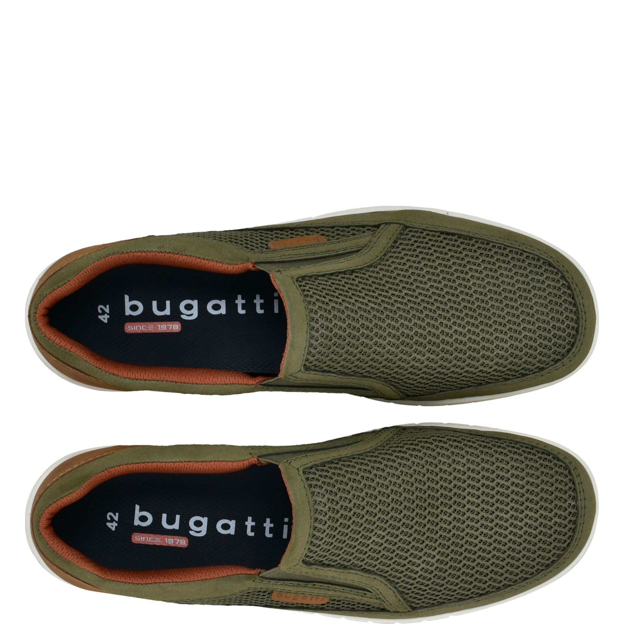 BUGATTI Laisvalaikio bateliai vyrams, Žalia, Leisure 6